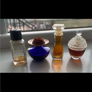 Vintage Mini Perfume Lot Chanel Gentleman, Byblos, Giorgio Beverly Hills, Estee